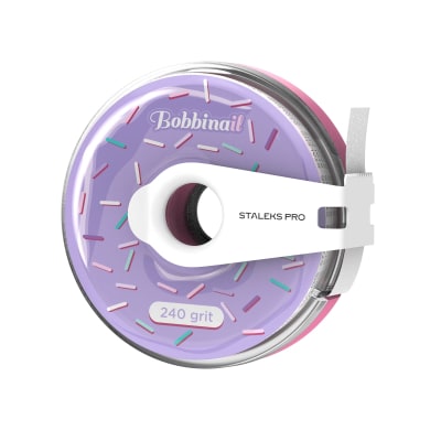 Staleks Pro Lima Bobbinail White ADHESIVA - 240 Grit