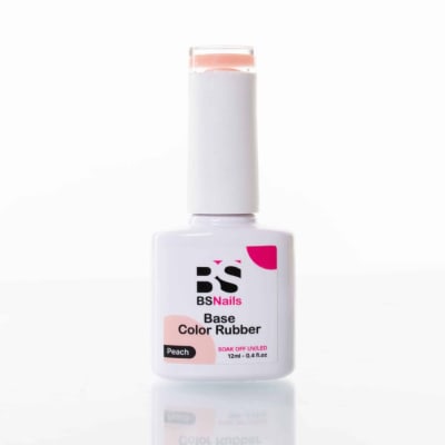 BSNAILS Base Rubber Color – PEACH1