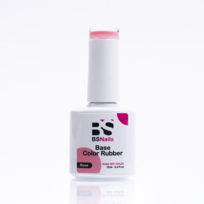 BSNAILS Base Rubber Color – ROSE