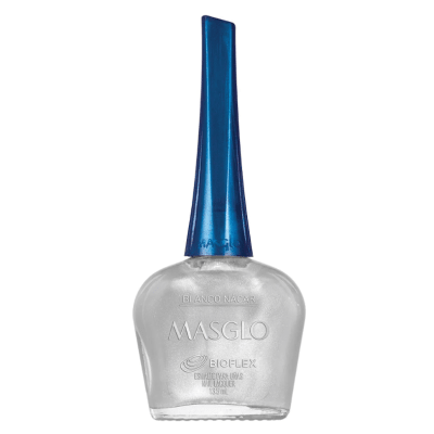 Esmalte tradicional MASGLO (blanco nácar)1