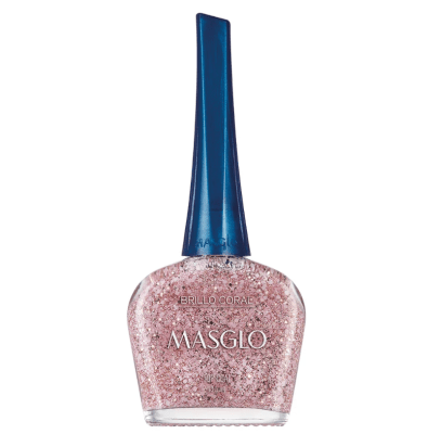 Esmalte tradicional MASGLO (brillo coral)