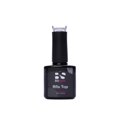 BSNAILS Top Coat RFX – Efecto Glitter Reflectivo