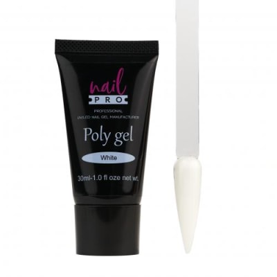 Nail Pro Polygel - White 30ml1