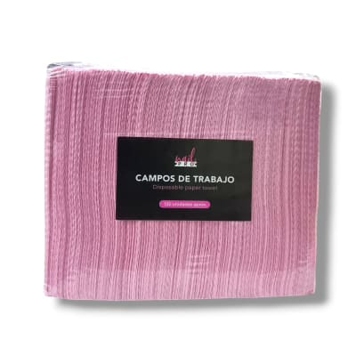 Campo de trabajo Nail Pro Rosa 125pcs