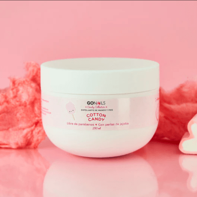 Go Nails Exfoliante - Cotton Candy 250 ml1