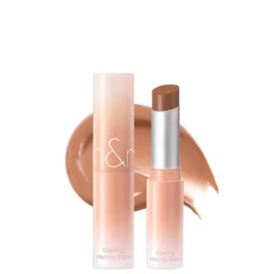 ROM&ND GLASTING MELTING BALM – Balsamo Labial Nude #10 NU BEIGE