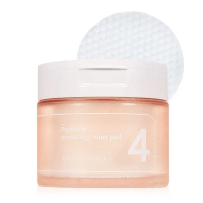 NUMBUZIN #4 – Pore Zero Toner Pad 70 Piezas -Pad Exfoliantes PHA