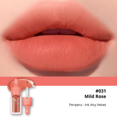 INK AIRY VELVET PERIPERA 031 MILD ROSE1