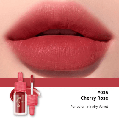 INK AIRY VELVET PERIPERA 035 CHERRY ROSE