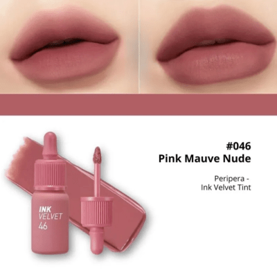 INK VELVET PERIPERA 046 PINK MAUVE NUDE