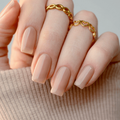 Rubber Base Coat - Toffee PINK MASK 053