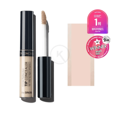 The Saem Corrector “Cover Perfection Tip Concealer” 1.0 CLEAR BEIGE1