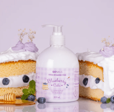 GoNails Crema de Manos y Pies - Blueberry Cake 500ml