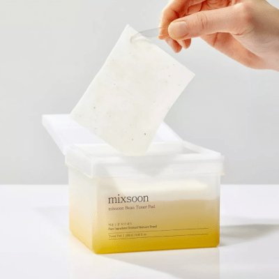MIXSOON Bean Toner Pad – Almohadillas Exfoliantes 70 pzs