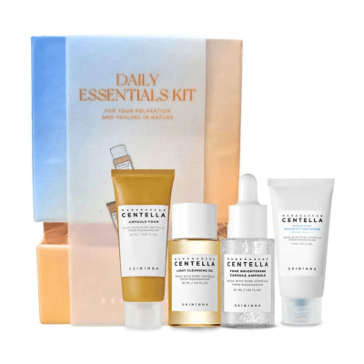 SKIN1004 Daily Essential Kit – Rutina Antimanchas – Mini tallas 4pzs