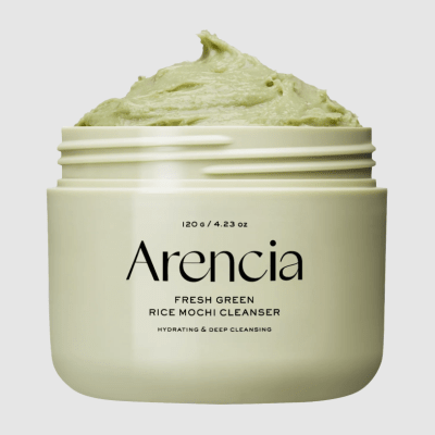 ARENCIA Rice Mochi Cleanser Green- Limpiador Facial 120 g