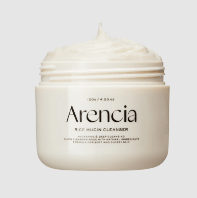 ARENCIA Rice Mochi Cleanser Mucin – Limpiador Facial 120 g