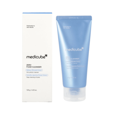 MEDICUBE Zero Foam Cleanser – Jabón Control Poros y Piel Grasa 120ml