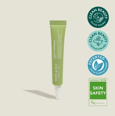 MARY&MAY Sensitive Soothing Gel- Crema MINI TALLA 12g1
