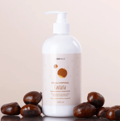GoNails Crema Corporal - Castaña 500 ml1
