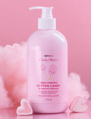 GoNails Crema Corporal - Cotton Candy 500 ml