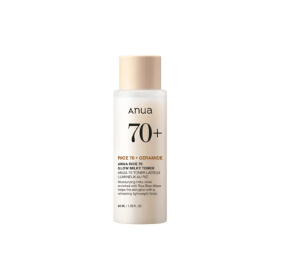 ANUA Rice 70 Glow Milky Toner – Tónico Iluminador 40 ml