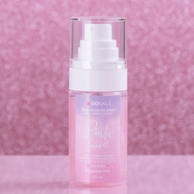 GONAILS Fragancia Corporal con Brillitos - Pink Sunset 50ml