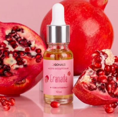 GoNails Aceite de Cutículas Pomegranate 10 ml (granada)1