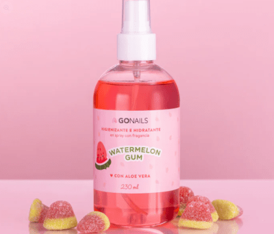 GoNails Higienizante de Manos y Pies Watermelon Gum 230ml1