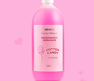 Higienizante e Hidratante de Manos y Pies - Cotton Candy 1 litro