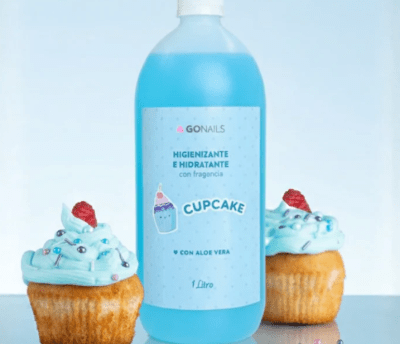 Higienizante e Hidratante de Manos y Pies - Cupcake 1 litro
