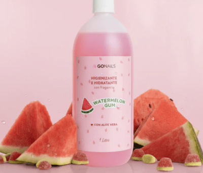 Higienizante e Hidratante de Manos y Pies - Watermelon Gum 1 Litro