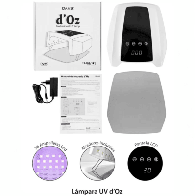 Lampara Uv D'oz Dans 72w inalambrica1