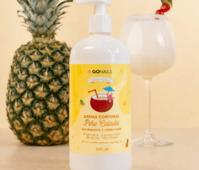 GoNails Crema Corporal - Piña Colada 500 ml