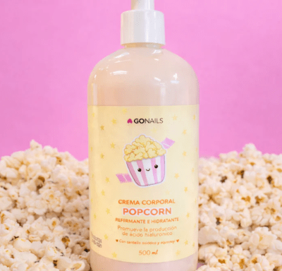 GoNails Crema Corporal - Pop Corn 500 ml