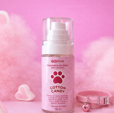 Fragancia Para Mascotas Elimina Olores - Cotton Candy 50 ml