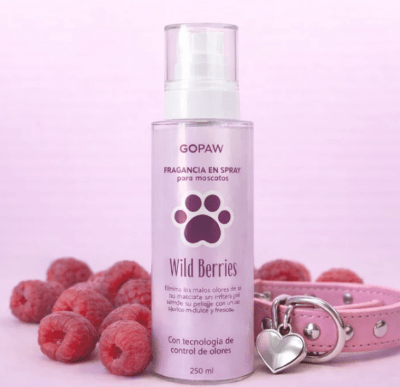 Fragancia Para Mascotas Elimina Olores - Wild Berries 250 ml