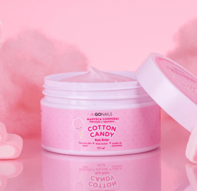 GoNails Manteca Corporal Reafirmante e Hidratante Cotton Candy 150 ml1