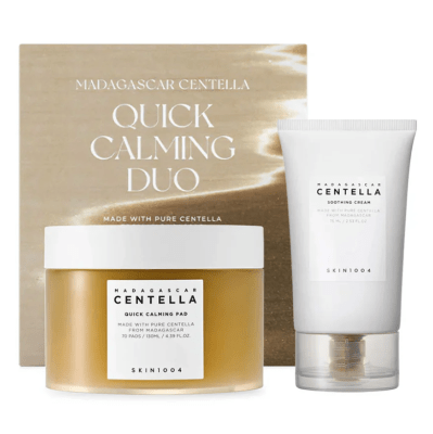 SKIN1004 Set Calming Duo – Crema Centella + Pads1