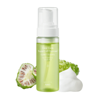 PURITO – Clear Code Superfruit Cleanser – Jabón Facial 150ml1