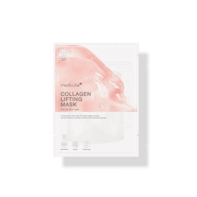 MEDICUBE Collagen Lifting Sheet Mask – Mascarilla de papel – 1 unidad