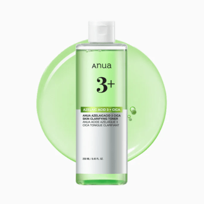 ANUA Azelaic Acid 3% + Cica – Tónico Facial 250ml1