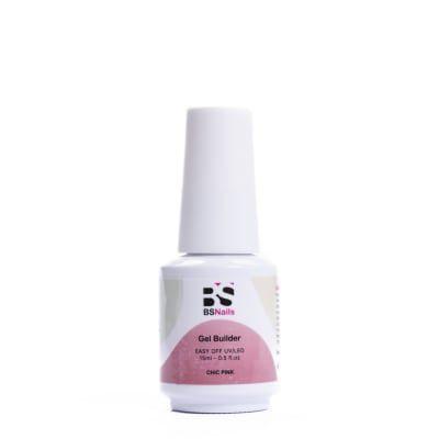 GEL BUILDER EN BOTELLA CHIC PINK BSNAILS 15ml1