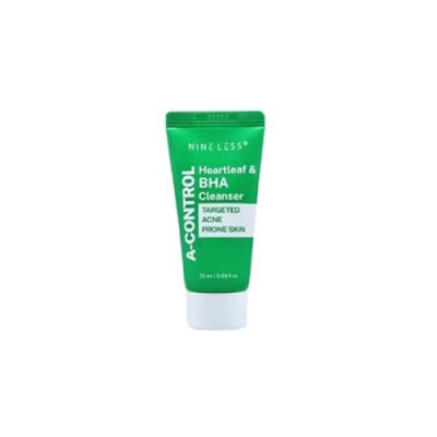 NINELESS Heartleaf & BHA Foam Cleanser – Limpiador Piel Acneica 25ml