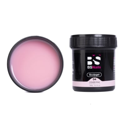 BSNAILS Sculpgel Acrigel: Color Cover Pink – Pote de 150 g1
