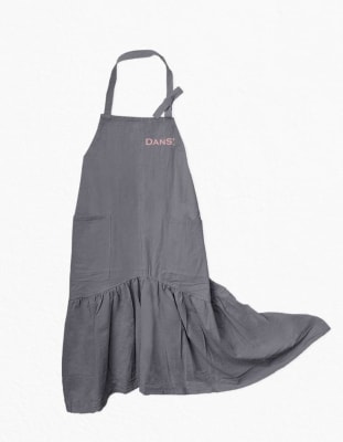 Delantal Mandil Gris DANS
