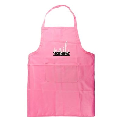 Delantal Pechera Rosado Nail Pro