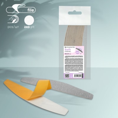 Staleks Pro Lima Adhesiva Smart 40 Soft - Grit 240