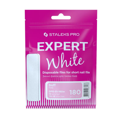 Staleks Buffer Expert 51 Blanco - Grit 1801