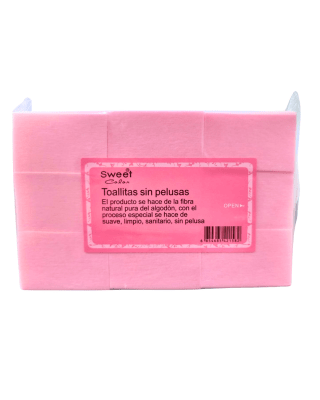 Sweet Color Toallitas sin pelusa ROSADAS